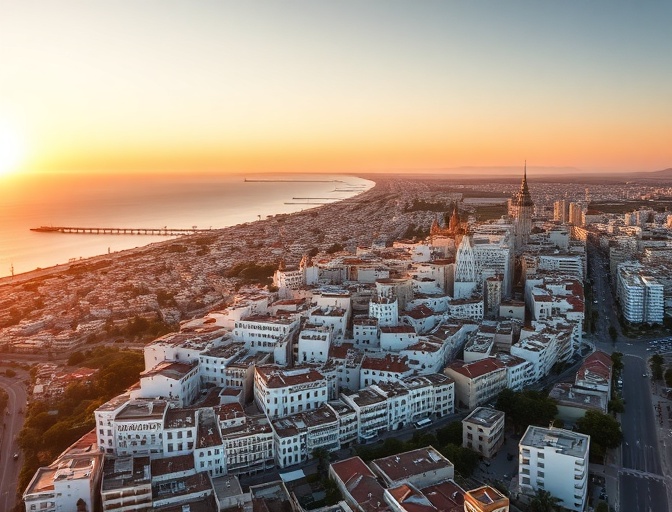 Scenic View of Algiers
